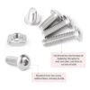QCQIANG Kit surtido de 600 tuercas en T deslizantes de_4