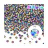 Highergo 800 cuentas de cristal Rondelle facetadas