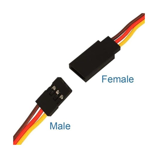 MMOBIEL 12 cables de extensión servo RC de 3 pines hembra