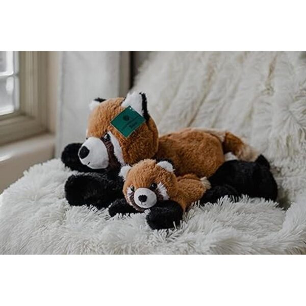 Red Pandas Juego de juguetes de peluche súper suaves para
