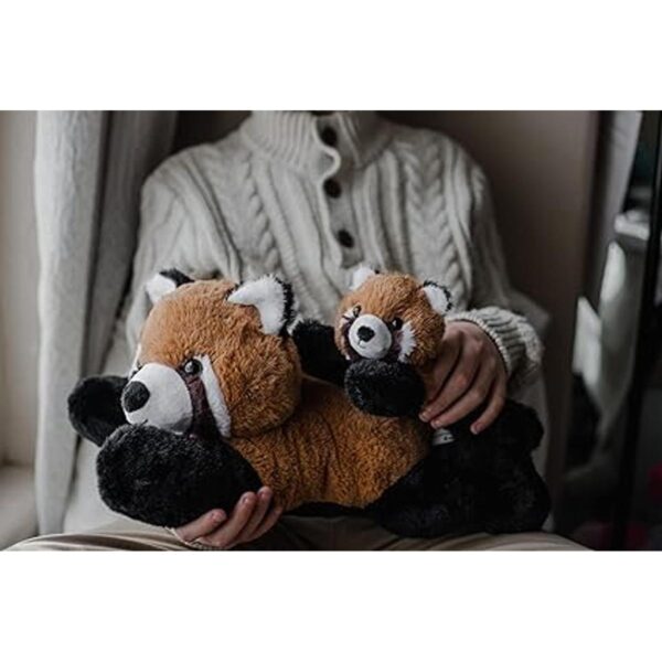 Red Pandas Juego de juguetes de peluche súper suaves para