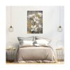 FuShvre Magnolia blanca pintura de lienzo flores con_4