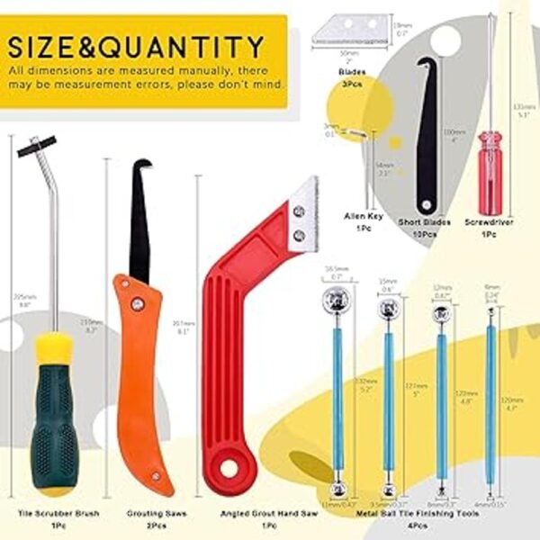Mardatt 22 piezas kit de herramientas para eliminar