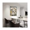 FuShvre Magnolia blanca pintura de lienzo flores con_3