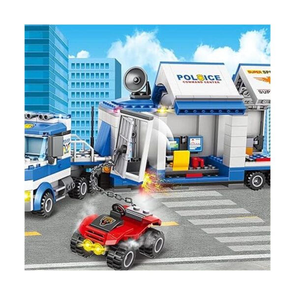 Kit de bloques de construcción de la estación de policía_3