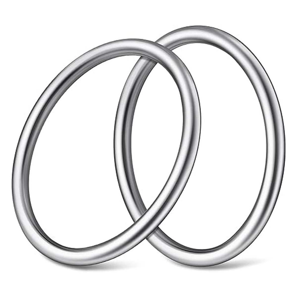 Anillo tórico de metal soldado sin costuras multiusos 304