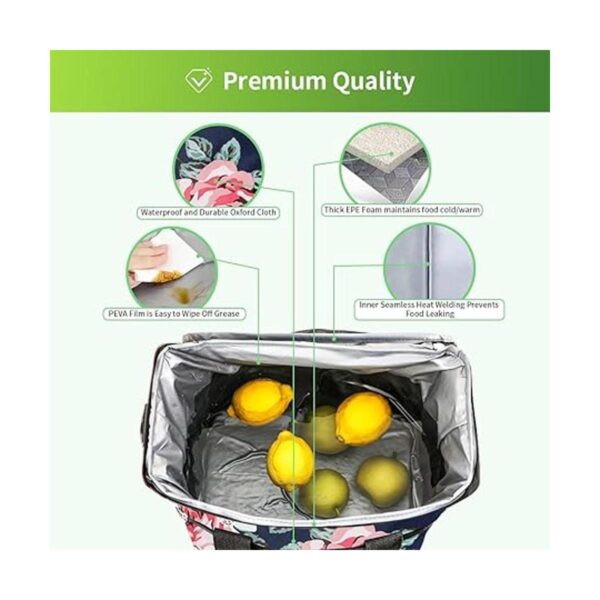 Iknoe Bolsa térmica grande plegable con 24 latas aisladas_4