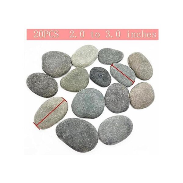 Meilala 20 rocas grandes de pintura natural rocas de 2 a_3