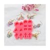 Cestony Pendientes Resina Moldes de Silicona para DIY_5