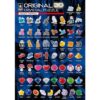 Rompecabezas de cristal 3D original estándar de Tortugas_3