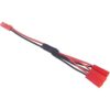 BDHI 4pcs JST Plug Splitter JST Macho a Hembra Y Cable_3