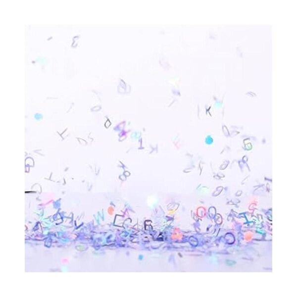 Skylety Confeti de 2.12 oz con purpurina colorida y 0.236