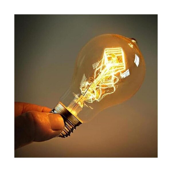 Bombillas Edison vintage A60 E26 120 V 40 W ámbar_2