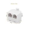Adaptador de pared para teléfono de enchufe dúplex 1 a 2_3
