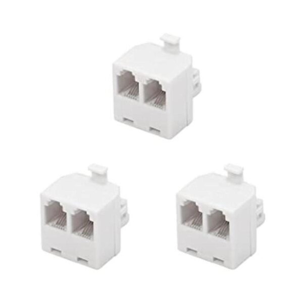 Adaptador de pared para teléfono de enchufe dúplex 1 a 2_1