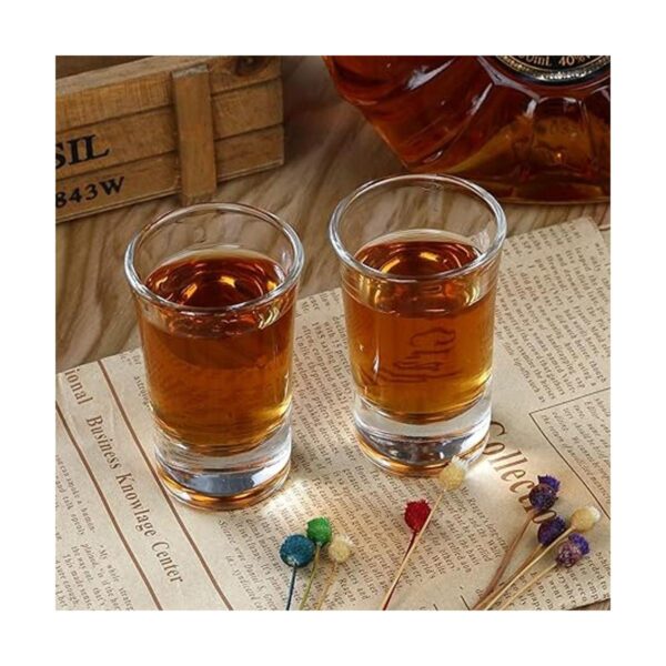 Crazystorey Paquete de 40 vasos para chupitos de base