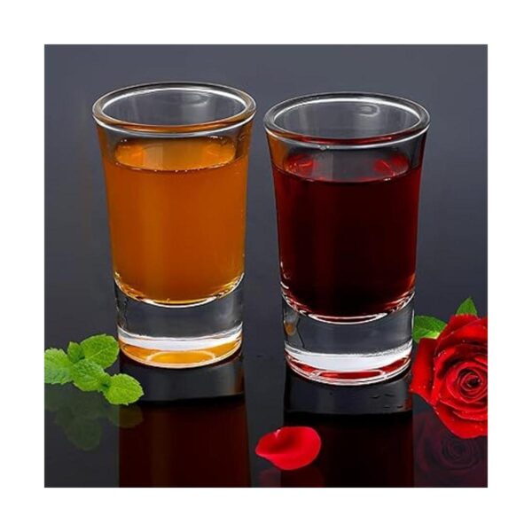 Crazystorey Paquete de 40 vasos para chupitos de base