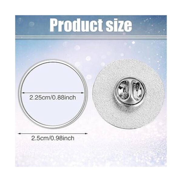 Pines de sublimación en blanco para hacer manualidades 10