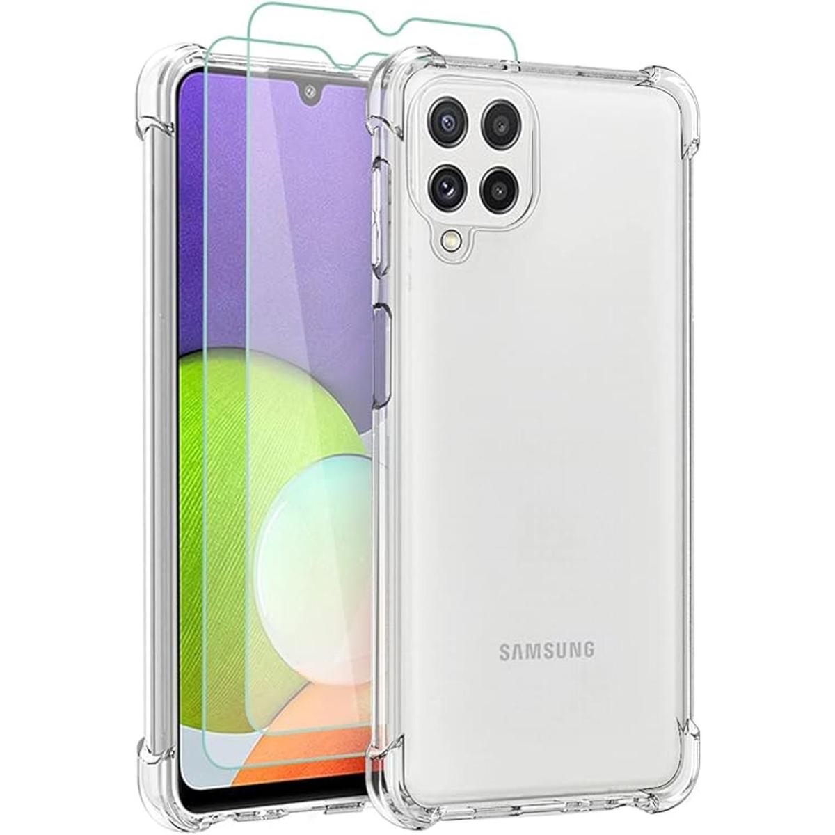 Osophter Carcasa para Samsung Galaxy A22 2 unidades