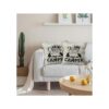 HUYAW Juego de 2 fundas de almohada para cama King Queen_2