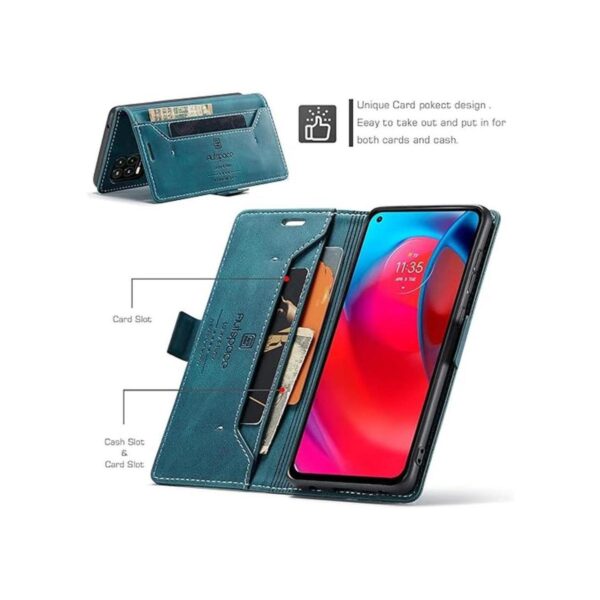 HAII Funda para Moto G Stylus 5G 2021 funda de piel_4