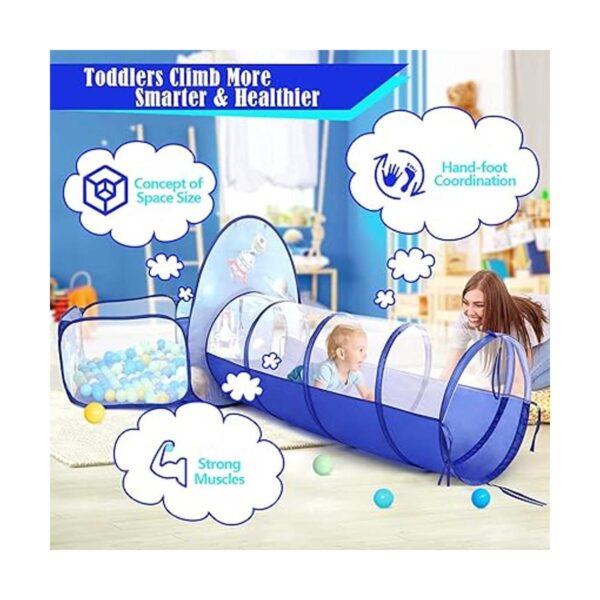 GeerWest 3 hoyos de bolas para niños pequeños con tienda_3
