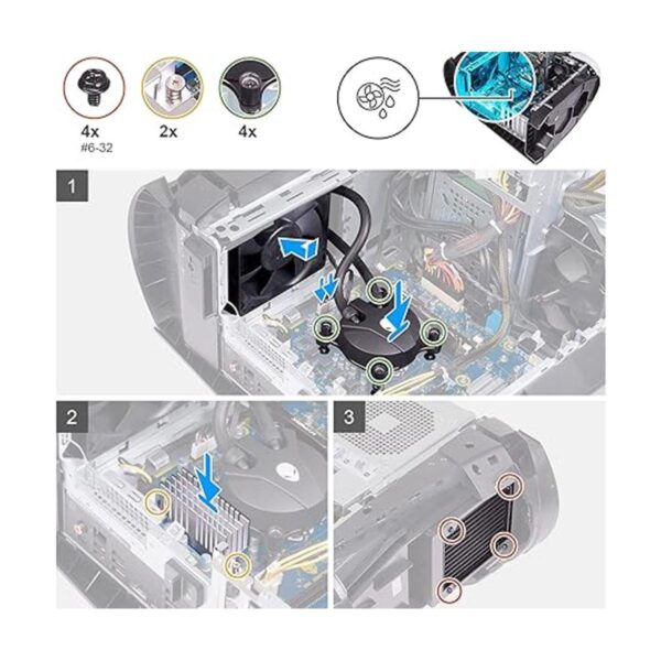 Deal4GO Módulo de disipador térmico para CPU VR J46J2_2