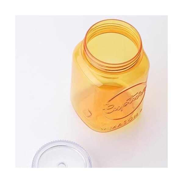 Cupture Tazas de vaso de acrílico con tapas y pajitas 20
