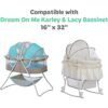 Sábanas de cuna para Dream on Me Karley and Lacy Sábanas