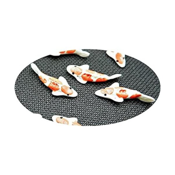 Lote de 12 miniaturas de peces Koi de hadas de jardín