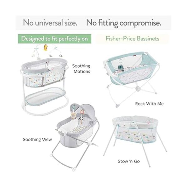 Sábanas bajeras para moisés Fisher Price para moisés