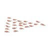 Lote de 12 miniaturas de peces Koi de hadas de jardín