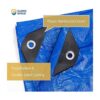 GUARD SHIELD Lona azul impermeable de 10 x 12 pies
