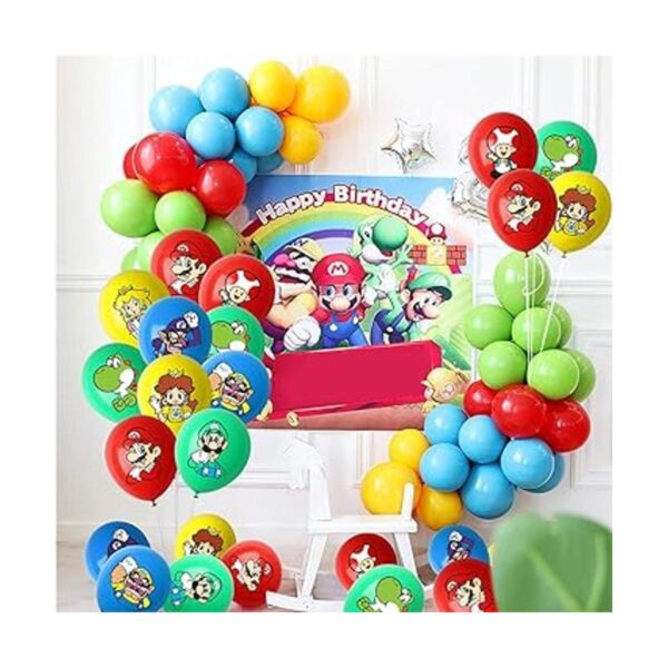 Rekcopu Globos de látex para fiesta de cumpleaños con_5