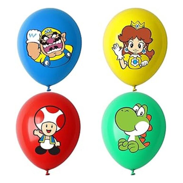 Rekcopu Globos de látex para fiesta de cumpleaños con_4