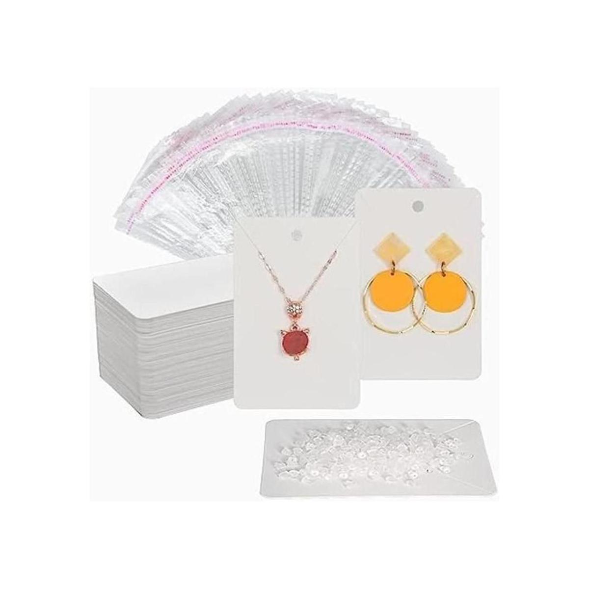 Twavang Juego de 100 tarjetas para pendientes de papel