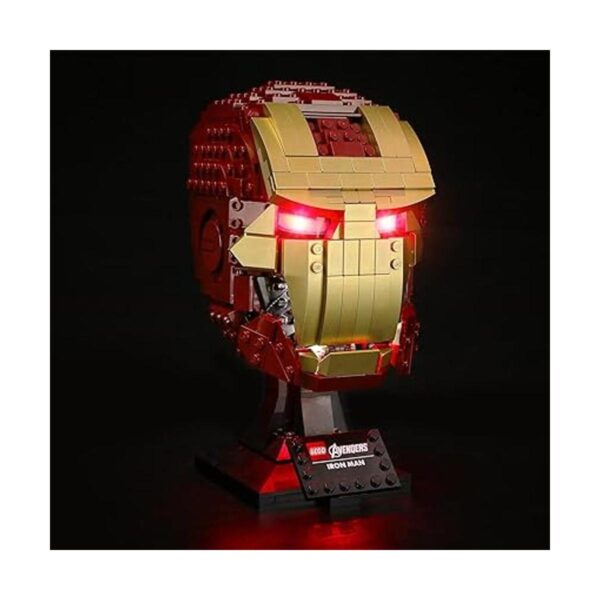 BRIKSMAX Kit de iluminación LED para casco Iron Man_2