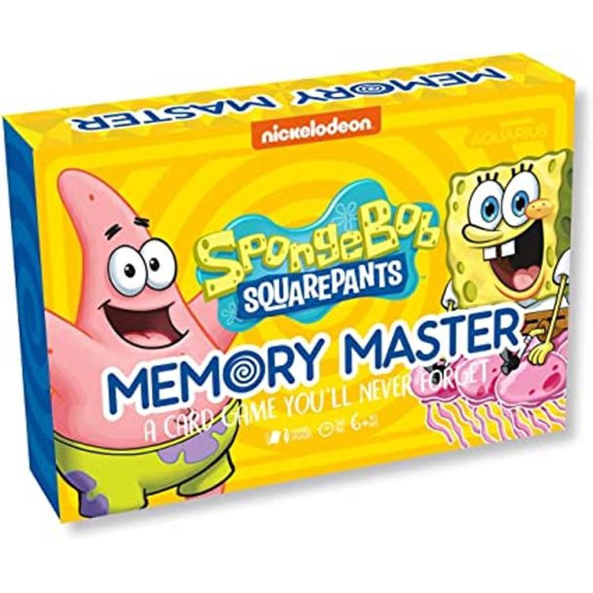 AQUARIUS Juego de cartas Master de memoria de Bob Esponja