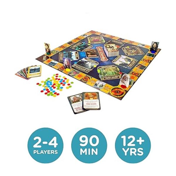 AQUARIUS Lord of The Rings Card Scramble Juego de mesa_2