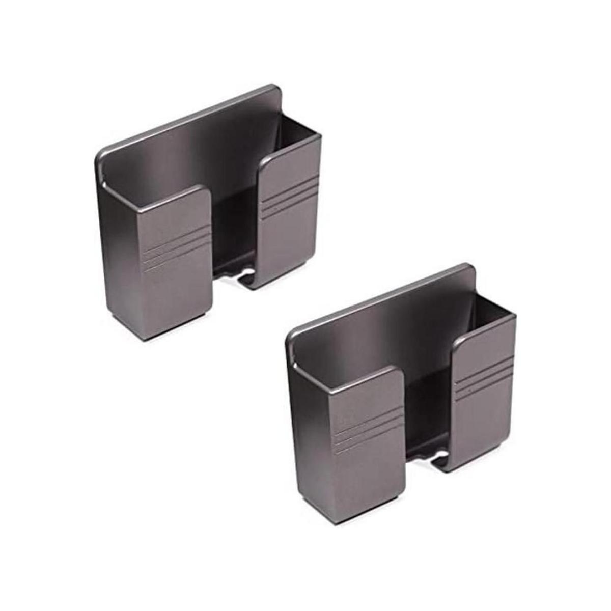 2 soportes para teléfono de montaje en pared con soporte