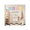 Divertida decoración de baño de unicornio cepillo de_2