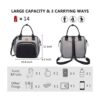 Lonchera aislada para mujeres y hombres bolsa grande de_2