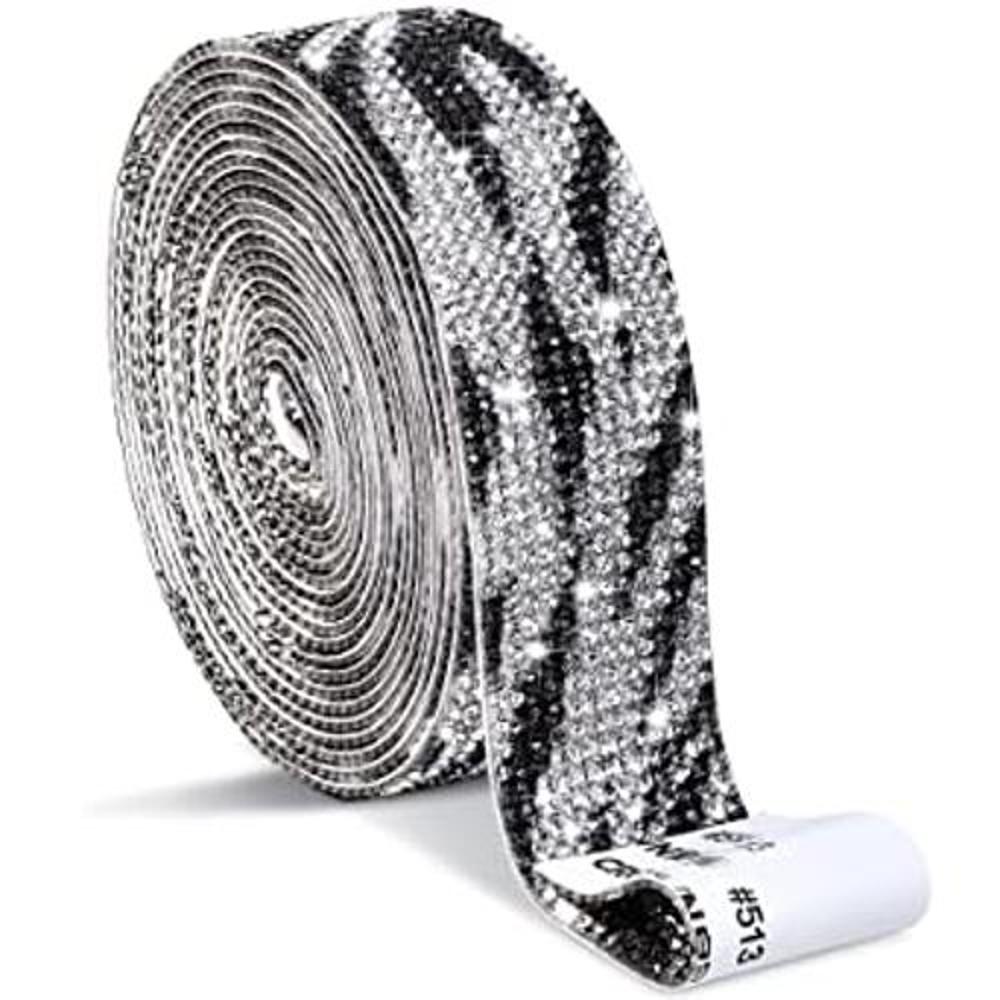 Cinta adhesiva de diamantes de imitación autoadhesiva para