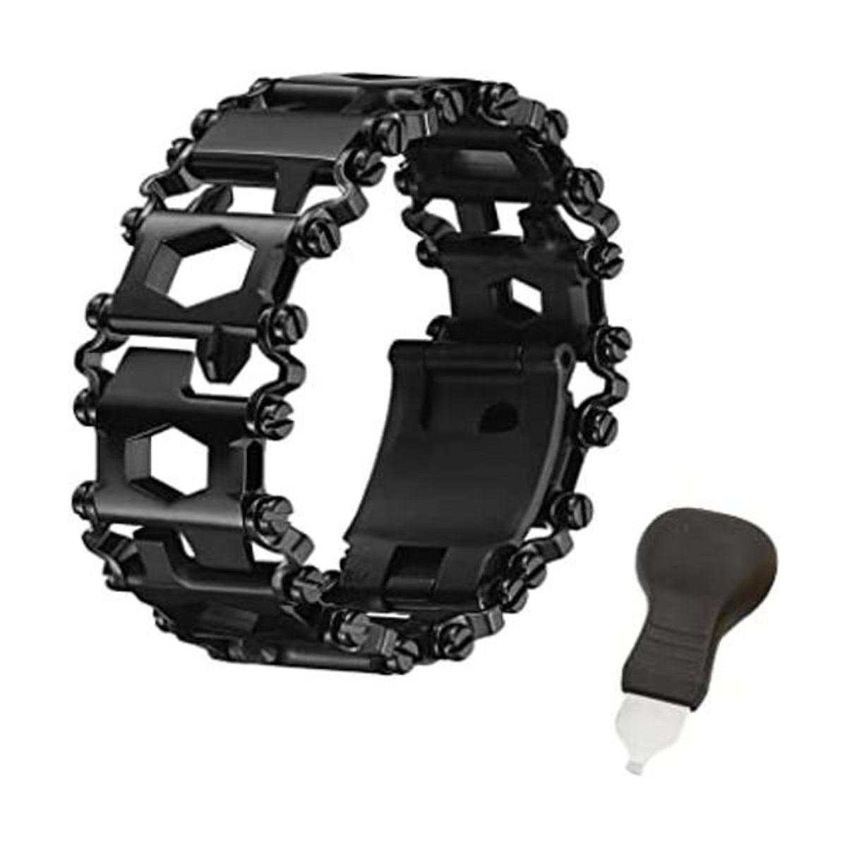Pulsera multiherramienta 29 en 1 acero inoxidable de 8.7
