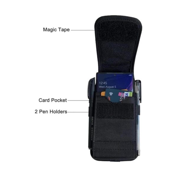 Funda de nailon para teléfono con cinturón para Samsung_2
