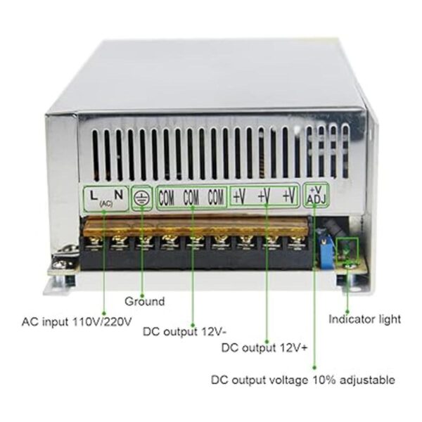 ALITOVE Fuente de alimentación de 12 V 50 A 600 W_4