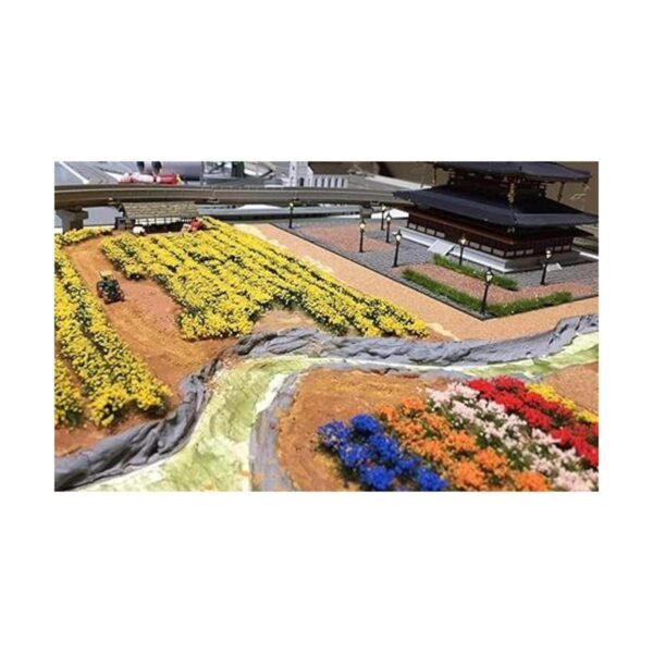 60 unidades de bricolaje en miniatura coloridas racimos de_4