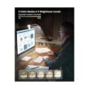 Glocusent Mini luz de lectura recargable con clip para_3