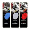 Shieldpro Juego de 45 piezas de accesorios de cepillo de