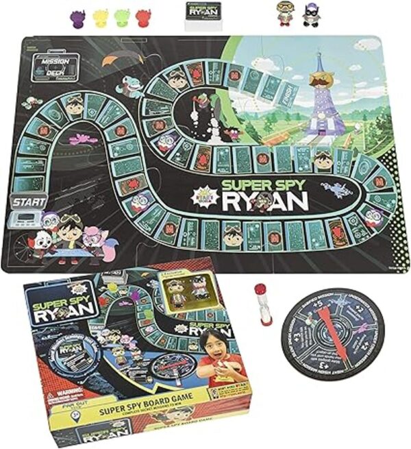 Far Out Toys Ryans World Super Spy Juego de mesa de_5